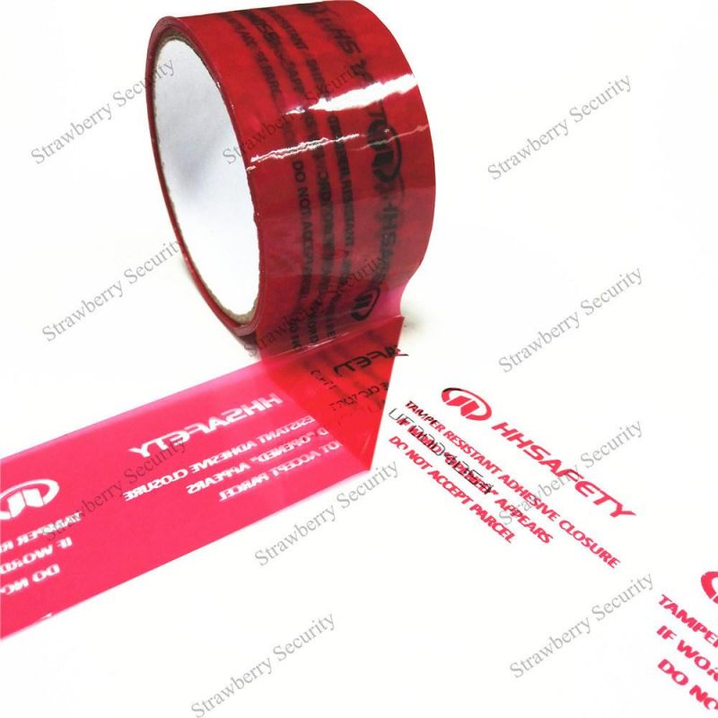 Anti-Theft Security Void Tamper Evident Box Seal Adhesive Tape