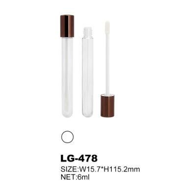 Test Shape Lip Gloss Packaging Liquid Lipstick Tube with Wand