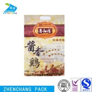 Spicy Popular Plastic Package Chicken Meat Bag with Print and Transparent Window