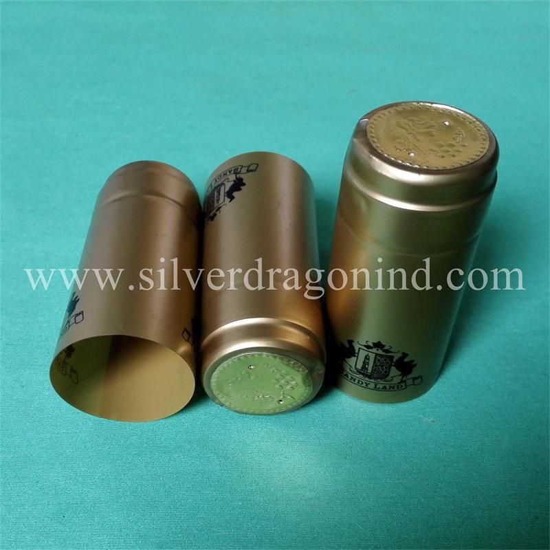 Custom PVC Heat Shrink Cap Seal, Capsules for Food/Wine/Juice Bottles
