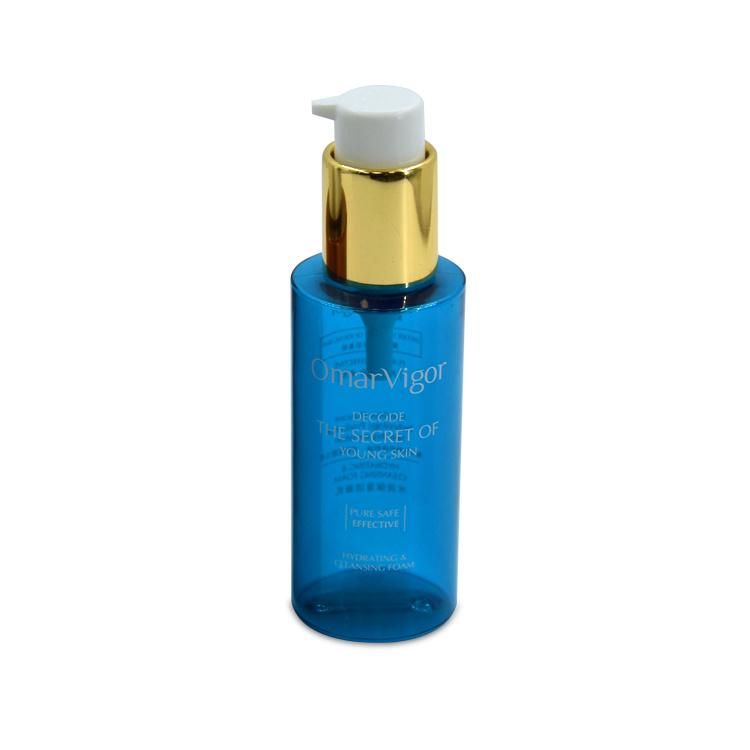 100ml 120ml Lotion Bottle Travel Portable Cosmetic Packaging Pet Plastic Bottle for Skin Care Eye Custom Cream Container