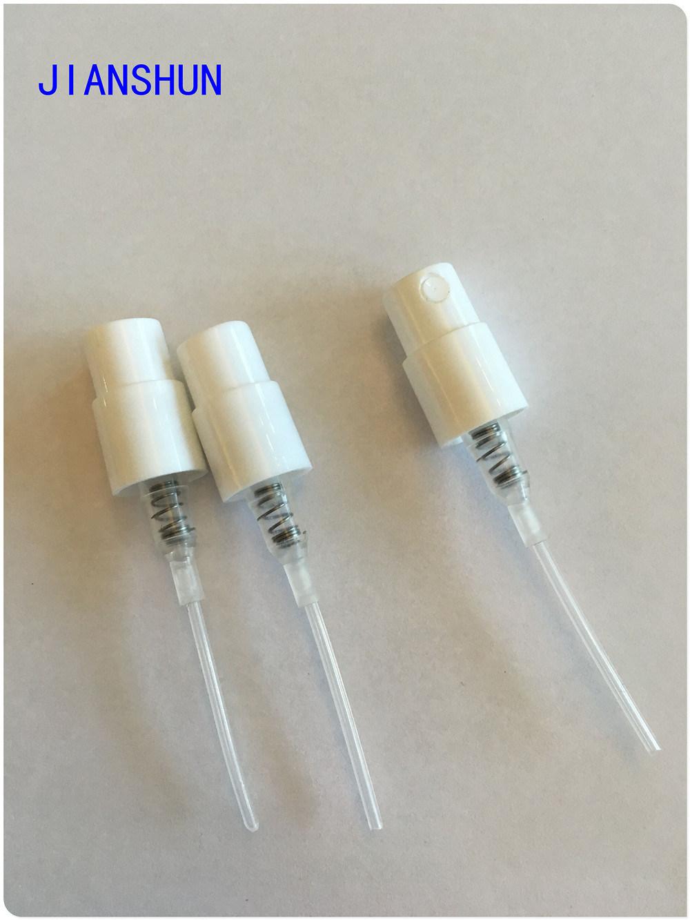 White/Black Mini Smooth Plastic Crimp Sprayer Head