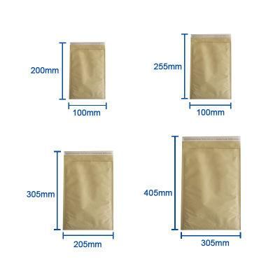 in Store Biodegradable Small Custom Printed Logo Packaging Kraft Honeycomb Paper Bubble Padded Mailer Bag
