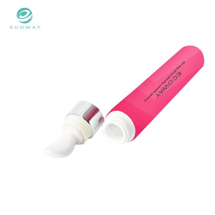 20ml Care Series Electroplating Cover Ceramic Head and Tube Body Offset Printing Eye Cream Tube