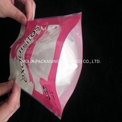 Customized Composite Stand up Dog/Cat/Food Packaging Bag with Zipper and Clear Window