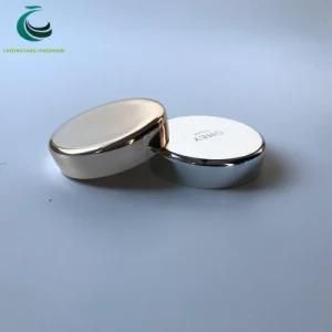 Glass Cosmetic Jar Aluminum Lid 1oz Face Cream Empty Round Cosmetic Glass Jar Lid