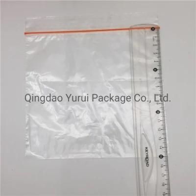 Plastic LDPE Food Grade Printing Food Storage Sandwich Zipper Bag