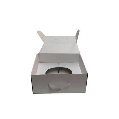 Corrugated Paper Packaging Carton Box White for Sale