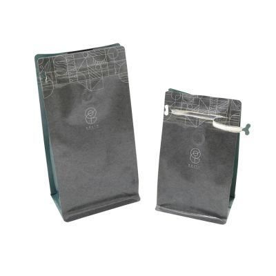 Square Bottom Plastic Green Tea Powder Packaging Bag