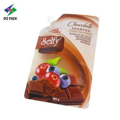 Dq Pack Reusable Plastic Juice Spout Pouch Food Grade Pouch Package with Spout