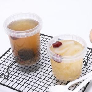 Eco-Friendly Pickled Food Plastic Packaging Bucket  Tub with Airtight Lid