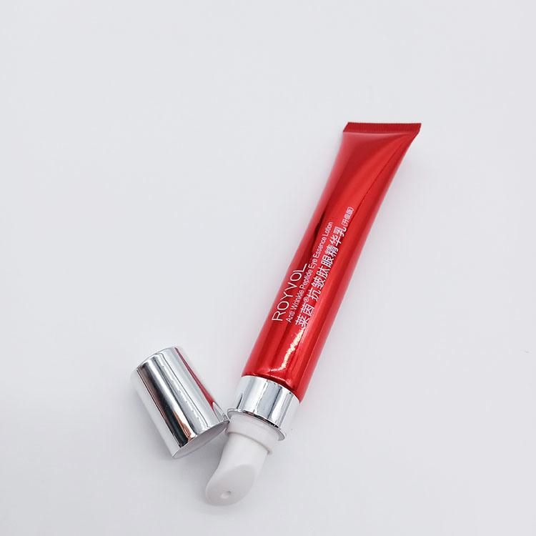 Cosmetic Plastic Tubes with Long Nozzle Cap