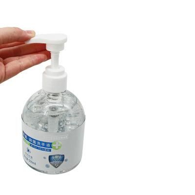 Refillable 500ml Hand Sanitizer Gel Plastic Pump Bottle Packaging