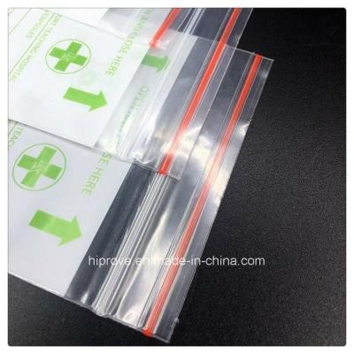 High Quality with Customized Printing Resealable Medical Zip Lock Bag