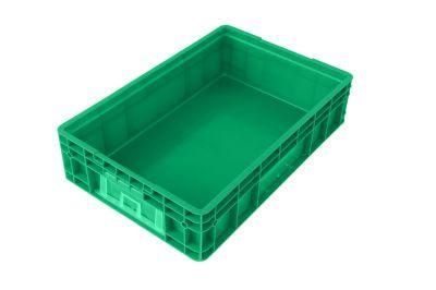 EU4615 H Box Plastic Turnover Box for Storage, EU Standard Plastic Box for Various Purposes