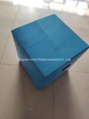 Stackable PP Corrugated Honeycomb Plastic Turnover Storage Boxes with Magictape