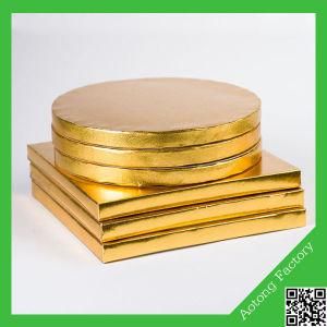 Golden 13mm 12inch Corrugated Cake Boards for Bakery