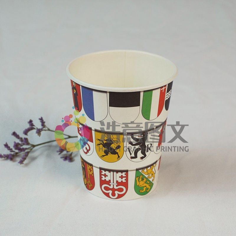 China Wholesale Biodegradable Single Wall Paper Cup for Gift Packaging