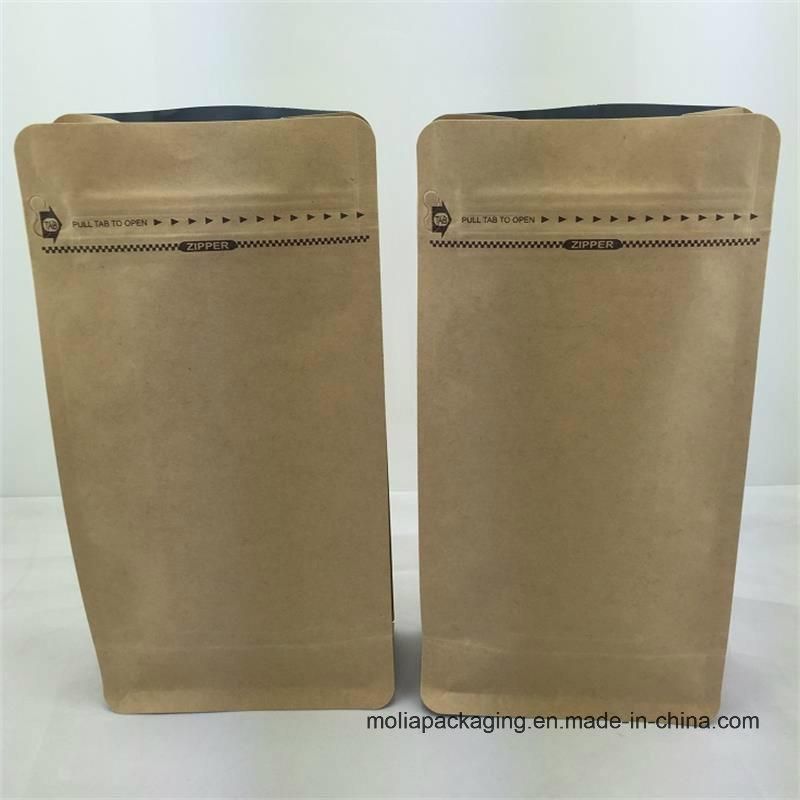 Kraft Paper Bag with Valve for Packing Nuts