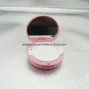Round Empty Bb Cc Cushion Powder Case / Container / Packaging / Box / Packing with Mirror