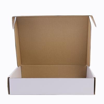 Customized Black Matte Corrugated Cardboard Box with Logo to Be Gold Foil Stamping
