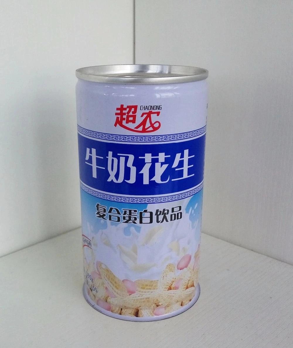 Wholesale Food Grade 6122# BPA Free Empty Tin Can for Beverage Milk Juice Packing