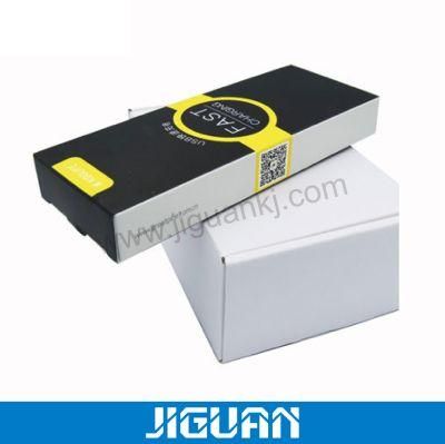 Foldable Easy Shipping Black Paper Packaging Box