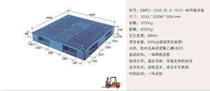 1200*1000*150 with Manufacturer Prices Durable Steel Reinforced HDPE Plastic Pallet