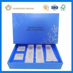 Cosmetic Packaging Box Set with White Blister Tray (lid bottom box)