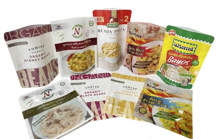 Customized Printed Food Packaging Microwavable High Barrier Sterilization Retort Pouch