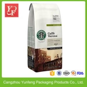 China Supplier Coffee Plastic Flexible Pouch