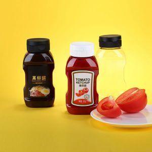 Wholesale 360ml/12oz Pet Plastic Tomato Sauce Bottle Ketchup Plastic Bottle