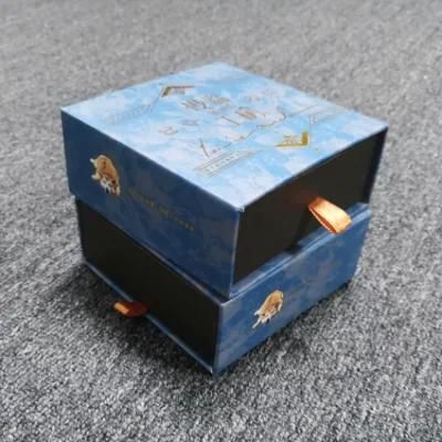 Personalised Custom Hard Cardboard Gift Packaging Paper Drawer Box