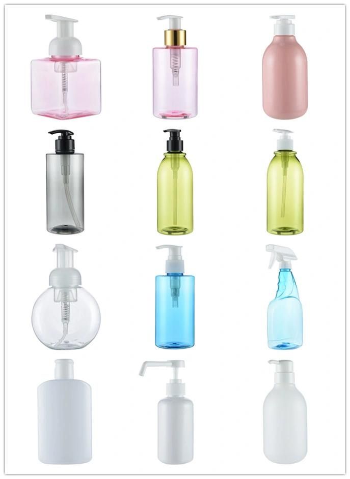 Green Pet Square Bottle 4.23oz 5.29oz 6.35oz 7.05oz 8.81oz 120 150 180 200 250ml Bottle for Caps