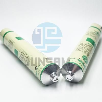 Blank Aluminum Collapsible Empty Tube for Hair Cosmetic Cream Leading China Supplier