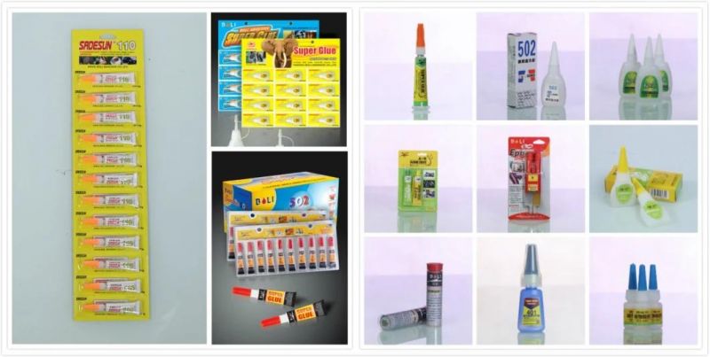 China Factory 20ml Plastic Round Super Glue Bottle