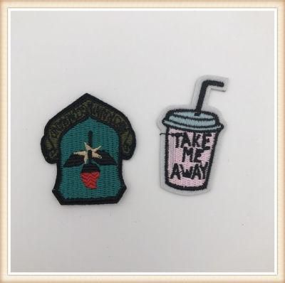 Wholesale Custom Cute Embroidery Woven Label