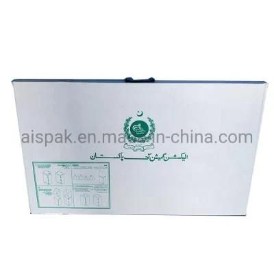 PP Twin Wall Hollow Plastic Election Polling Booth Ballot Table