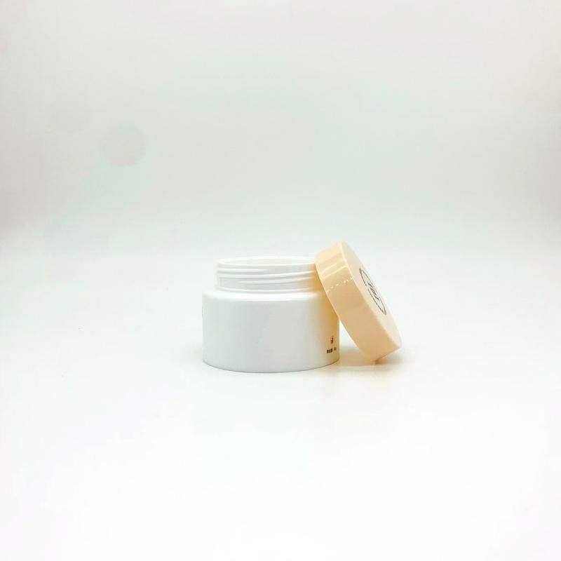 High Quality Cosmetic Plastic Jar with Round Cap for Cream Product
