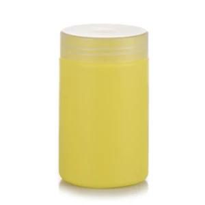 Hot Printed Logo Black Plastic Protein Container Supplement Bottle