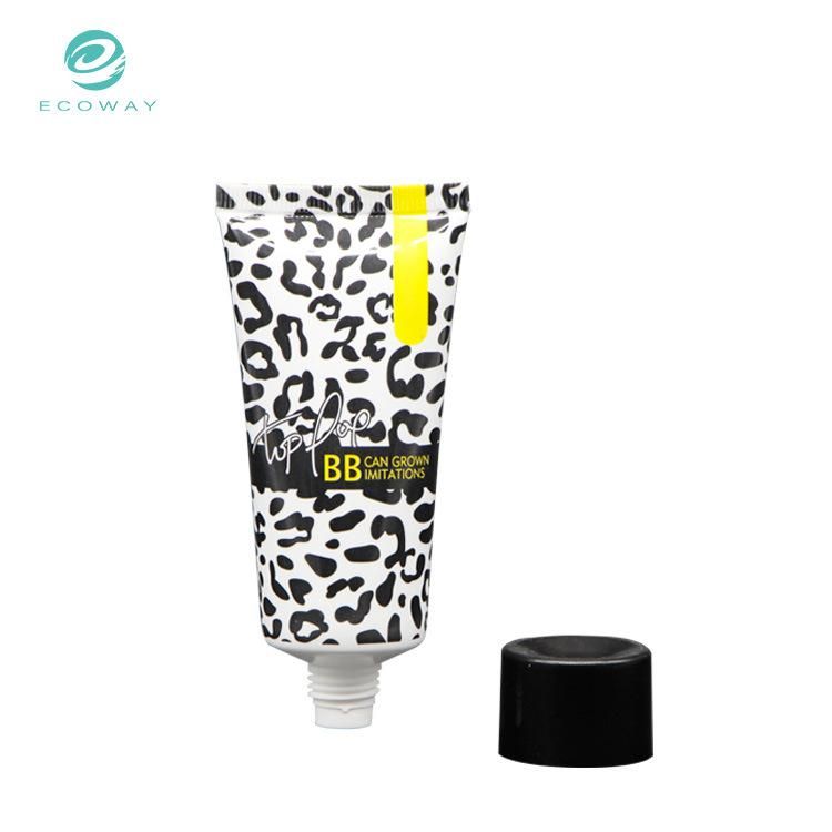 Shop Popular Products High-Quality Wholesale Custom Round Nozzle PE Material Black Screw Cap Cosmetic Plastic Tube