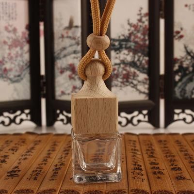 Best Selling Quality Round Ball Shaped Hanging Car Perfume Glass Empty Diffuser Bottle