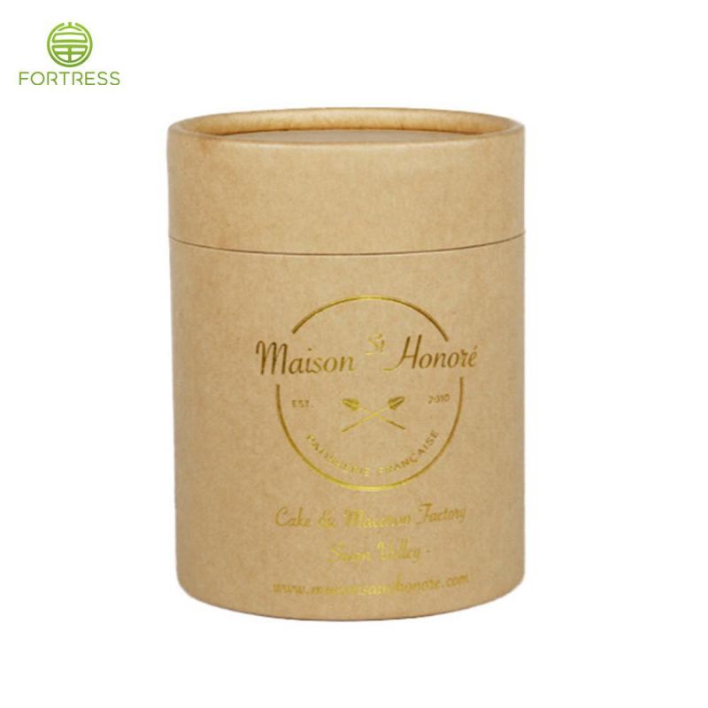 Tea Containers Kraft Cardboard Packaging Paper Tubes