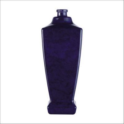 100ml Vase Shape Perfume Bottle Empty Glass Bottle Appearance UV Process Treatment