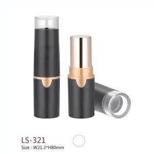 Makeup Container Wholesale Customized Empty Round Plastic Lipstick Tube Cosmetic Packaging