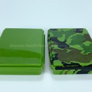 B030 Square Camouflage Makeup Customized Plastic Case Eyeshadow Case