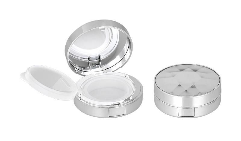 15g New Arrival Round Bb Cushion Case White Cushion Foundation Case Empty Bb Cream Cushion Liquid Foundation Container