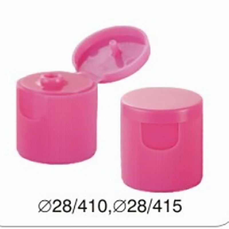 Plastic PP Disc Fliptop Normal spinning Screw Aluminum Cap Lid