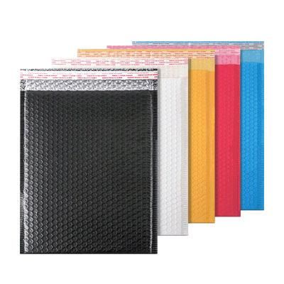 Multicolor Warehouse Price Printed Logo Glamour Padded Packaging Matte Black Custom Poly Bubble Mailers