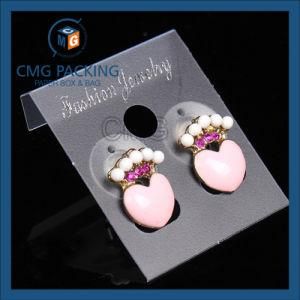 White Plastic Earring Display Hanging Card (CMG-098)